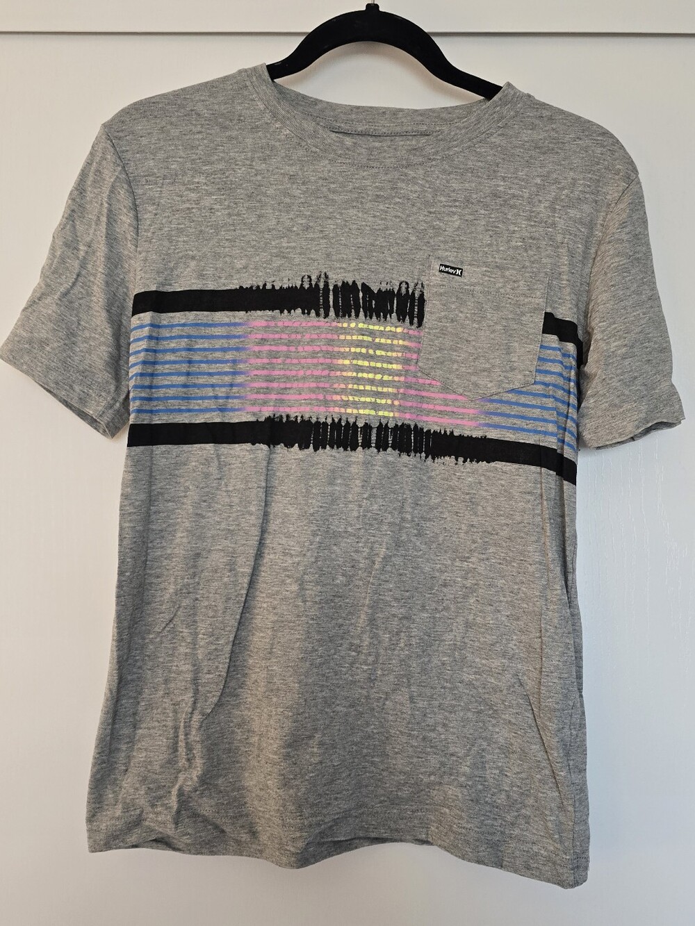 Hurley - Kids Youth Boys Casual Pocket Short-Sleeve T-Shirt